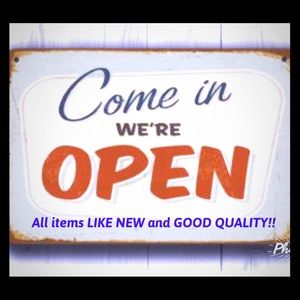 COME IN!!!! ALWAYS OPEN TO REASONABLE OFFERS